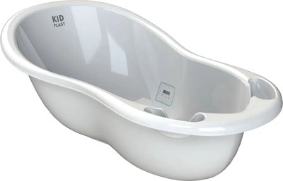 Ванночка детская KidPlast Hit / PL224306 (белый/зеленый) - 