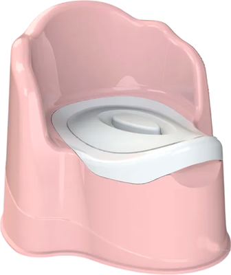 Детский горшок KidPlast Leader / PL075302 (розовый/белый) -