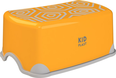 Табурет-подставка KidPlast Aster / PL194000 (оранжевый/темно-оранжевый) -
