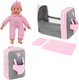 Пупс с аксессуарами Bambina Bebe 3в1 с кроваткой / BD2117 - 