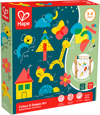 Набор для творчества Hape Трафареты Юный Пикассо / E2011_HP - 