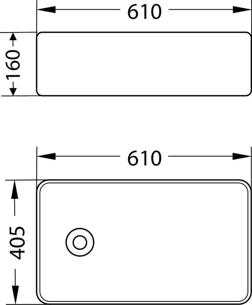 Купить Умывальник со смесителем Lauter 21518-1 + Moon 21СK81691C с донным клапаном 21190CH в Молодечно