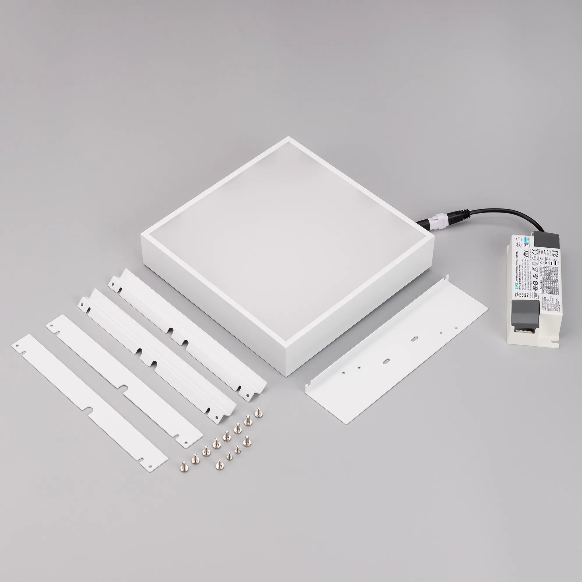Точечный светильник Arlight DL-GRIGLIATO-S190x190-24W Warm3000 WH 100deg / 045700 — фото 4