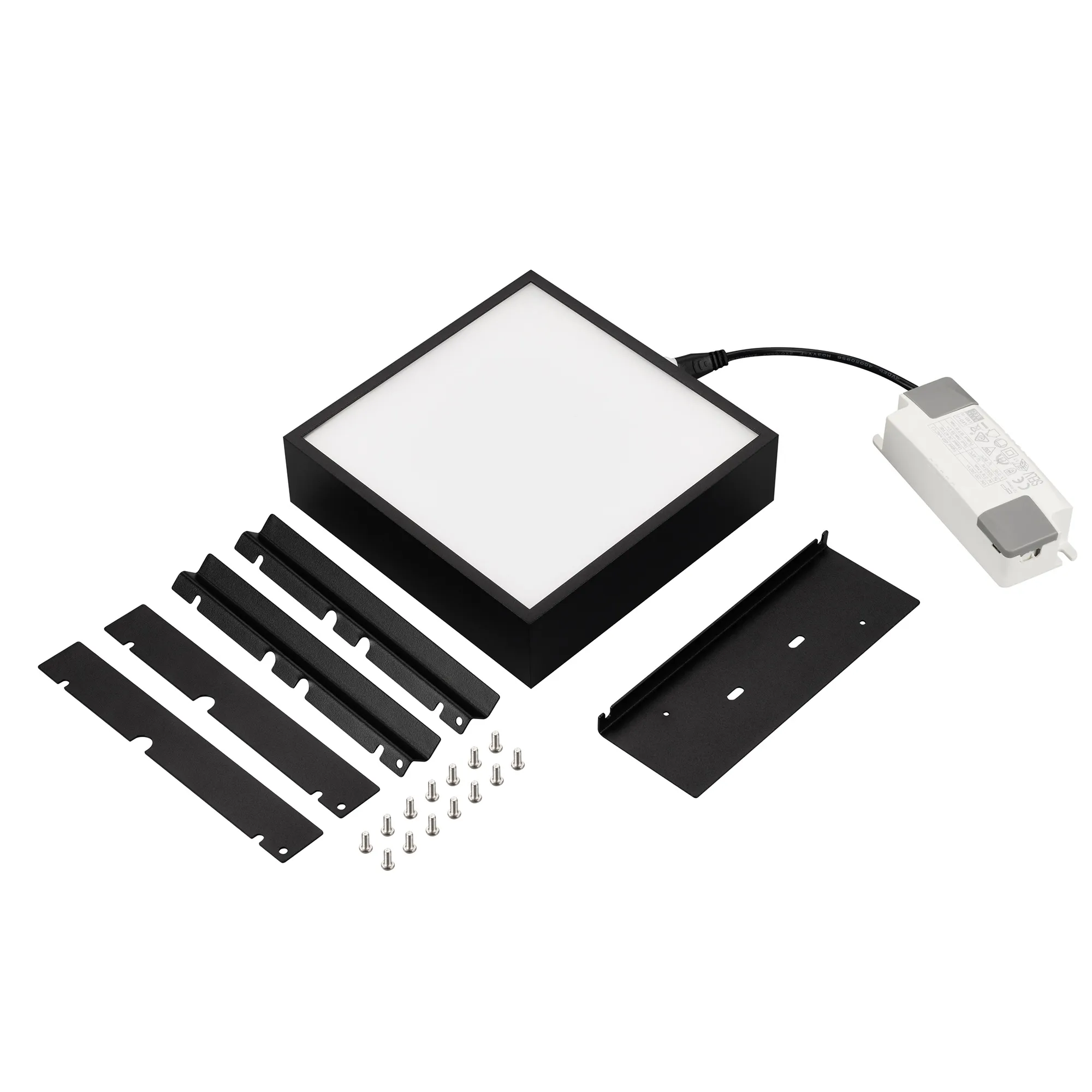 Точечный светильник Arlight DL-GRIGLIATO-S140x140-18W Warm3000 BK 100deg / 045698 — фото 4