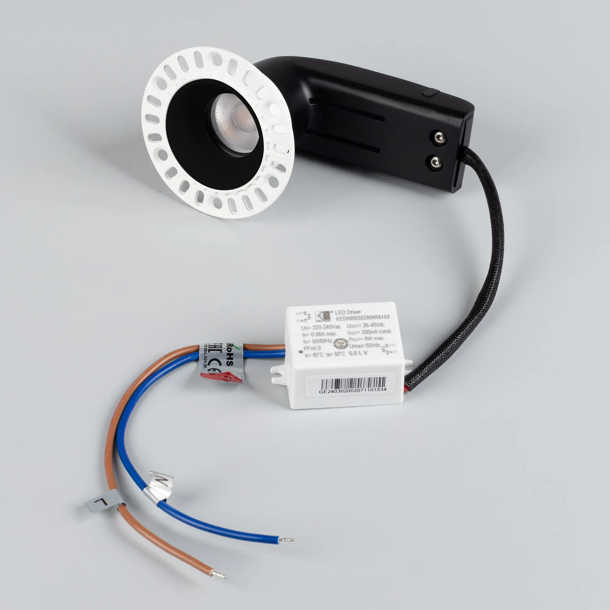 Точечный светильник Arlight MS-RIALTO-TRIMLESS-R40-9W Warm2700 BK 36deg / 054471 — фото 3