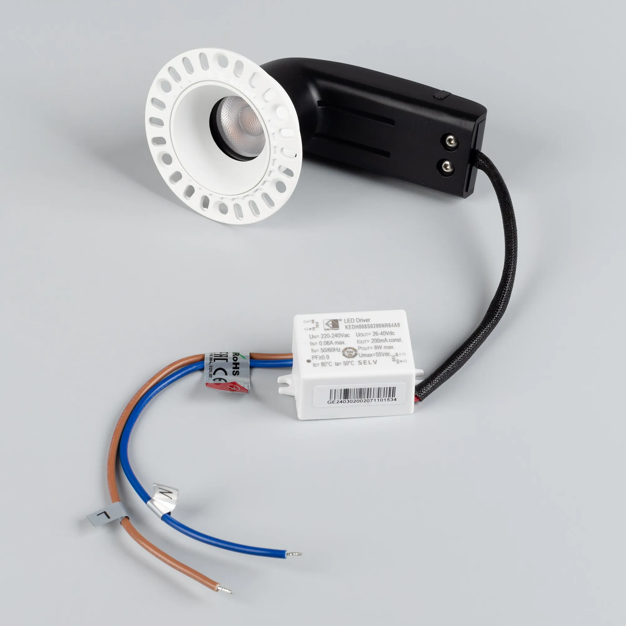 Точечный светильник Arlight MS-RIALTO-TRIMLESS-R40-9W Warm3000 WH 36deg / 044683 — фото 2