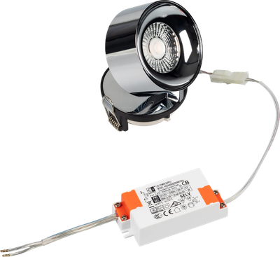 

Точечный светильник, SP-PLURIO-BUILT-R77-9W Warm3000 BK-CHR 36deg / 037999