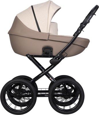 Детская универсальная коляска Riko Basic Pacco Prestige 2 в 1 (06/бежевый/коричневый) - 