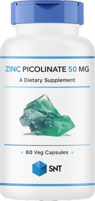 

Минерал, Zinc Picolinate 50мг