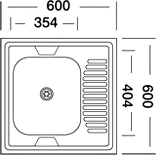 Купить Мойка кухонная КромРус S 409 RUS с сифоном Franke 112.0181.399  