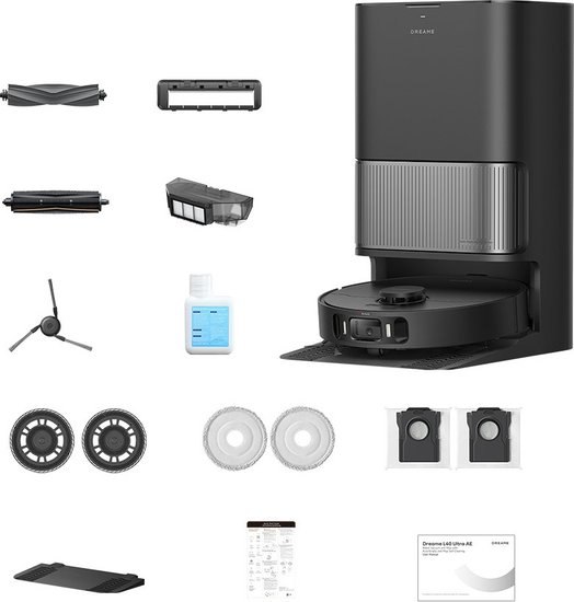 Робот-пылесос Dreame Robot Vacuum L40 Ultra AE / RLL77SE (черный)