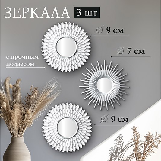 Купить Комплект зеркал декоративных El Casa 471375 в Минске