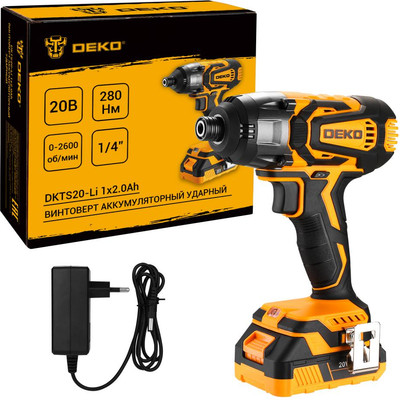 

Аккумуляторный шуруповерт, DKTS20-Li / 084-1045