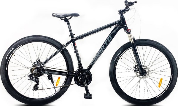 Велосипед Sparto Argos 29 (21, черный/серый, разобранный, в коробке)