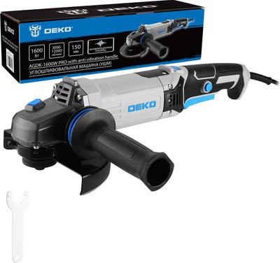 

Угловая шлифовальная машина, AGDK-1600W PRO / 084-1081