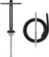 Шахта для кальяна Alpha Hookah Echo Silver Noir (силиконовый шланг, мундштук, диффузор) -