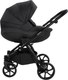Детская универсальная коляска Tutis Nanni 2 в 1 / 1532399 (кожа Black) - 