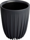 Кашпо Liveingreen Сигма (18л, антрацитовый) -