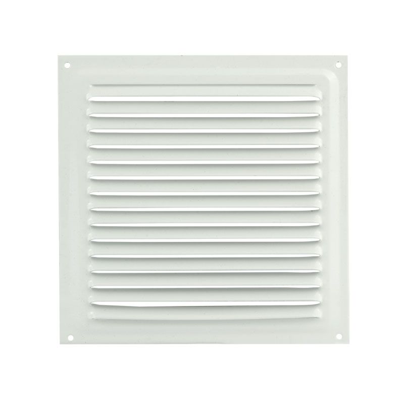 Решетка вентиляционная Нора-М 150x150 с сеткой / 2179 (белый)