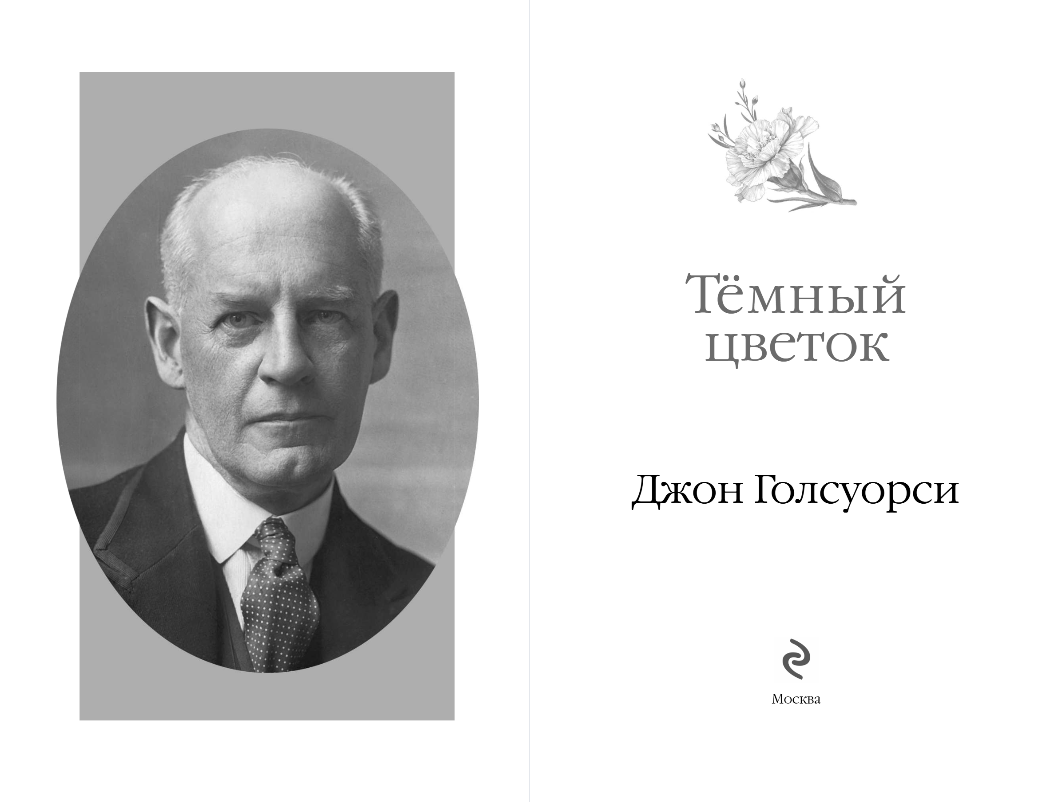 Художественная книга Эксмо Темный цветок, твердая обложка (Голсуорси Джон) — фото 3