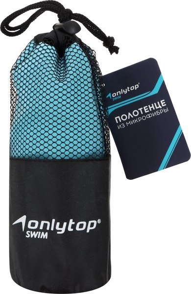 Полотенце Onlytop 76x152см / 10131595 (голубой)