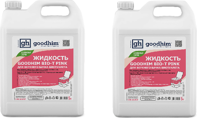 Набор жидкостей для биотуалета GoodHim Pink 56288 (2x5л) - 
