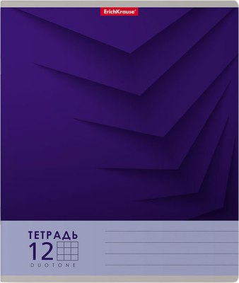 Тетрадь Erich Krause Duotone Next / 56294 (12л, клетка) - 