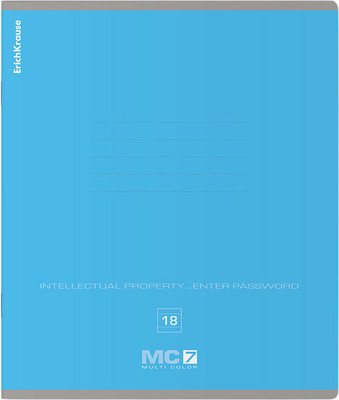 Тетрадь Erich Krause MC-7 / 56301 (18л, линейка) - 