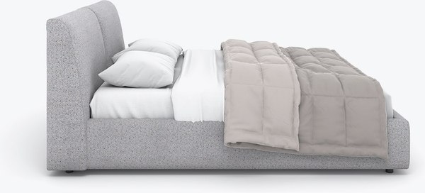Двуспальная кровать Rivalli Мирей 160x200 (Adel steel)