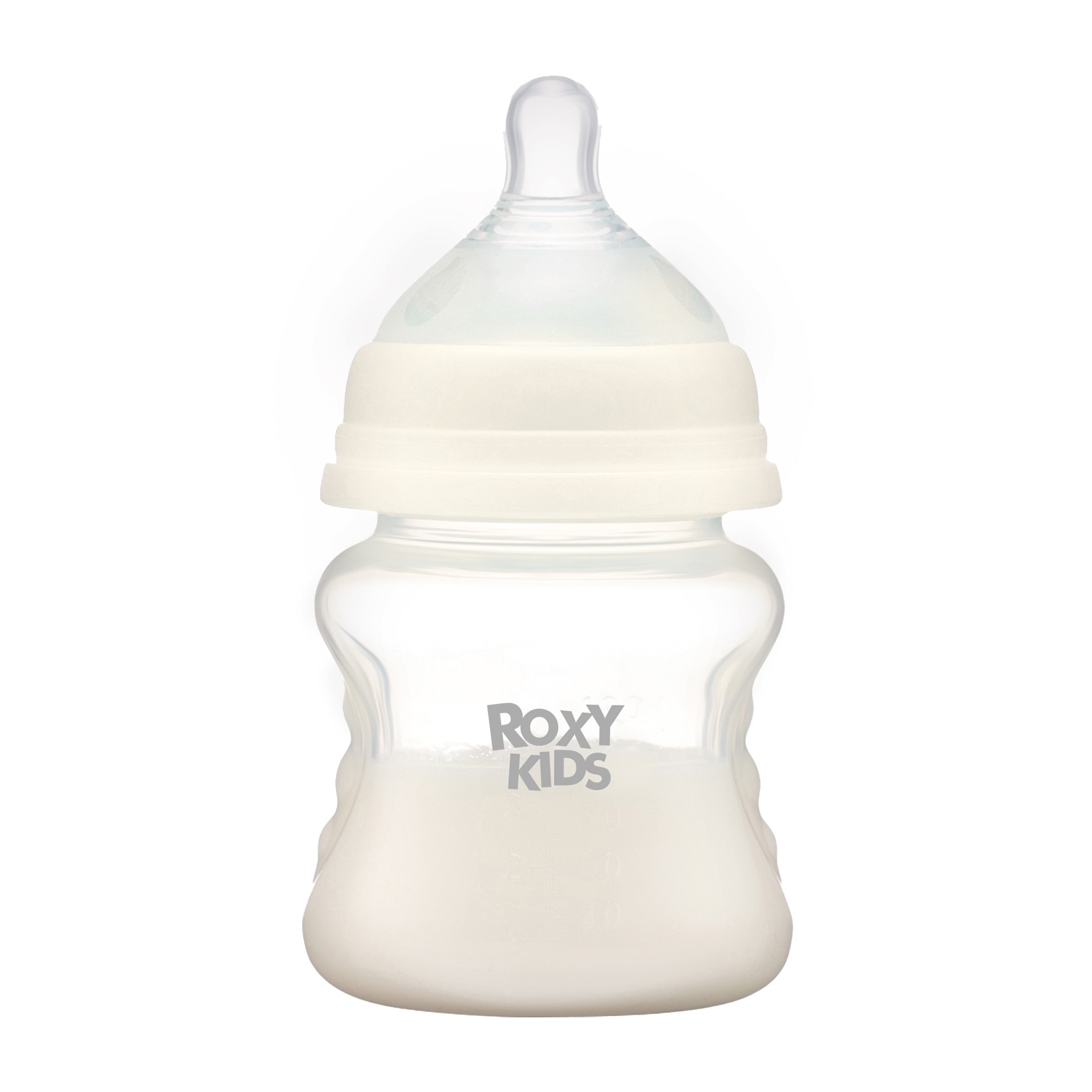 Бутылочка для кормления ROXY-KIDS Медленный поток 0+ / RBTL-001-B (120мл, кокосовый)