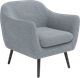 Кресло мягкое Rivalli Леннокс (Bravo grey) - 