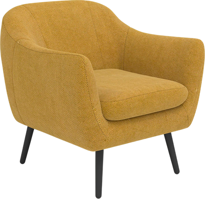 Кресло мягкое Rivalli Леннокс (Verona Mustard) - 
