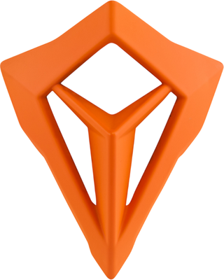 

Решетка вентиляции для мотошлема, Steel Carbon/X Pro VTR 0023433.010