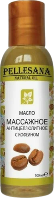 Масло антицеллюлитное Pellesana Массажное с кофеином (100мл) - 