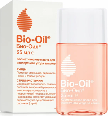 Масло косметическое Bio-Oil Натуральное для ухода за кожей (25мл) - 
