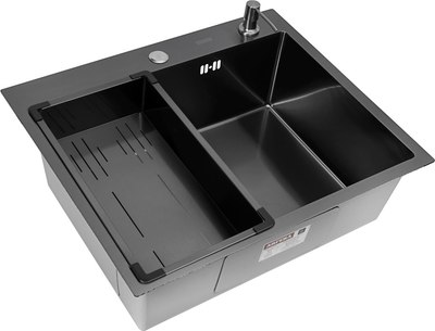 

Мойка кухонная, ECO AR 60x50+CL AR G+DS AR