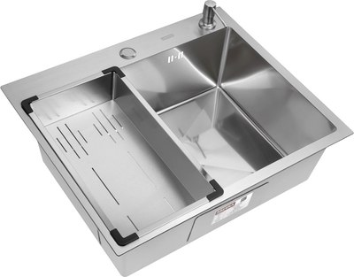 

Мойка кухонная, ECO AR 60x50+CL AR G+DS AR Decor Millet