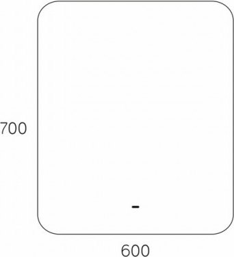 Купить Зеркало Maroni Vito LED 600х700 в Бобруйске