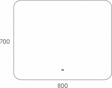Купить Зеркало Maroni Vito LED 800х700 в Бобруйске