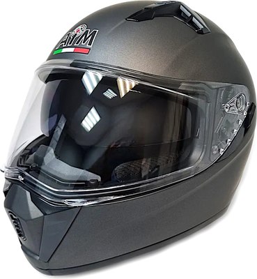Мотошлем AiM JK320 / 320-005-XS (XS, серый металлик) - 