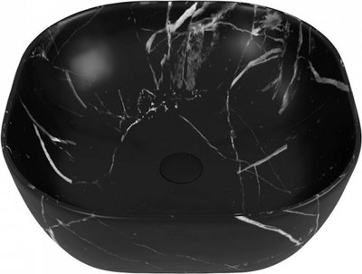 Умывальник Teymi Solli 41 Artceramic / T50383 (мрамор черный матовый) - 