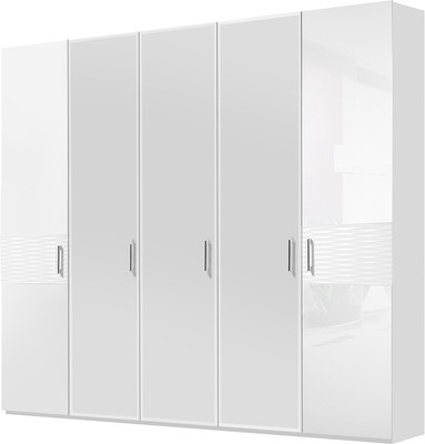 Шкаф ФорестДекоГрупп Вена 5-х створчатый (белый/белый) -