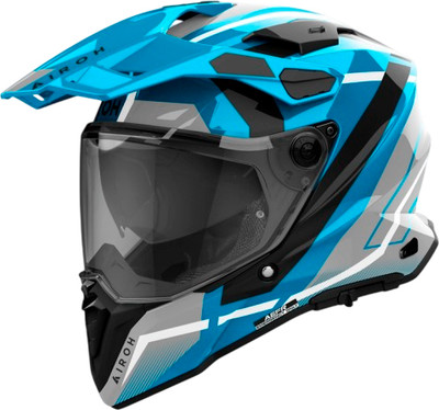 Мотошлем Airoh Commander 2 Mavick CM2M82-XL (XL, Cerulean Blue Gloss) - 