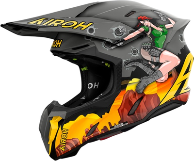 Мотошлем Airoh Twist 3 Adventure TW3AD35-M (M, матовый) - 