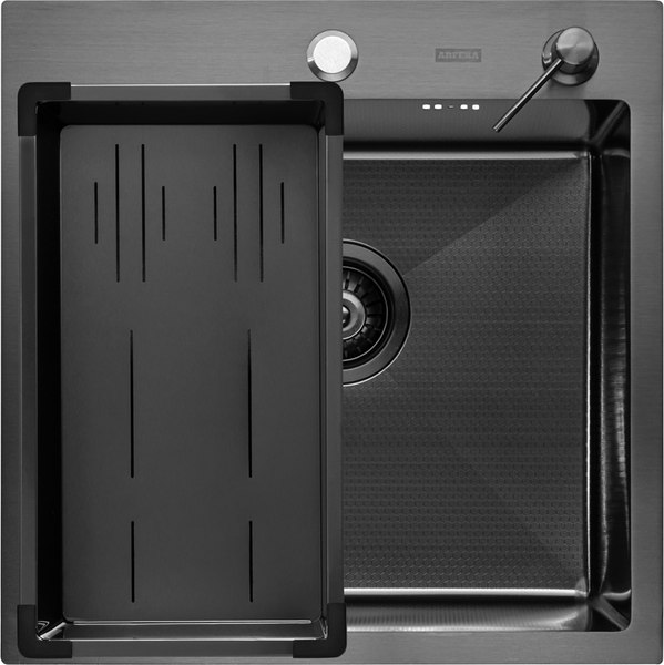 Купить Мойка кухонная Arfeka ECO AR 50x50+CL AR G+DS AR  