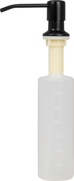 Мойка кухонная Arfeka ECO AR 50x50+CL AR G+DS AR Millet (черный, с дозатором и коландером)