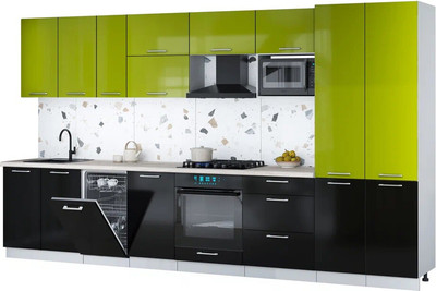 

Кухонный гарнитур, Мила Gloss 3.7-ПМ4