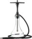 Шахта для кальяна Alpha Hookah X Black Matte (силиконовый шланг, мундштук, диффузор) -