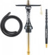 Шахта для кальяна Alpha Hookah X SS Vandal Jet Black (силиконовый шланг, мундштук, диффузор) -