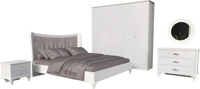 Комплект мебели для спальни ФорестДекоГрупп Опера 5.1 (белый/белый) -